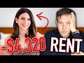 Millionaire Reacts: Living In A $4,320/Month Apartment In NJ | Unlocked