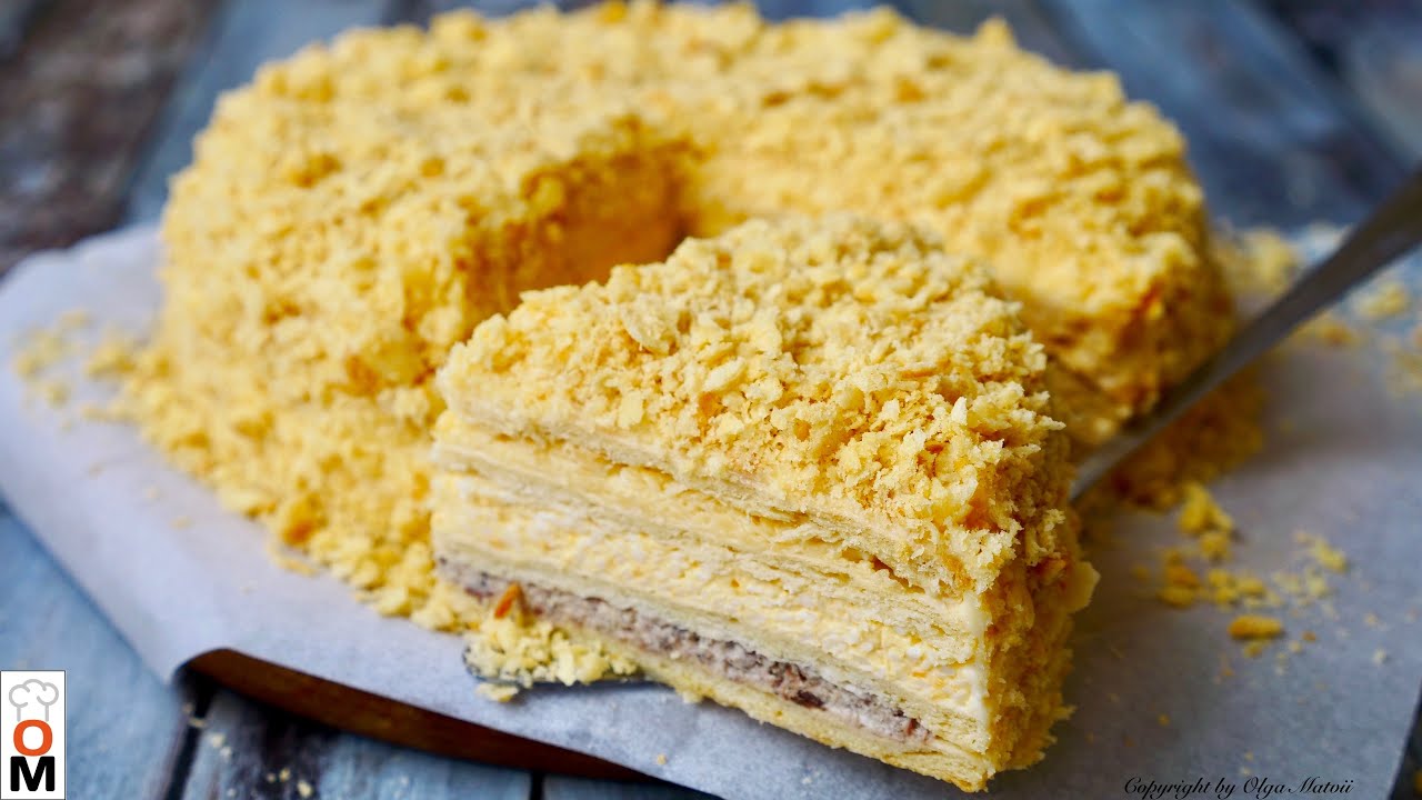 Закусочный Торт «НАПОЛЕОН» сама нежность | Snack Cake 