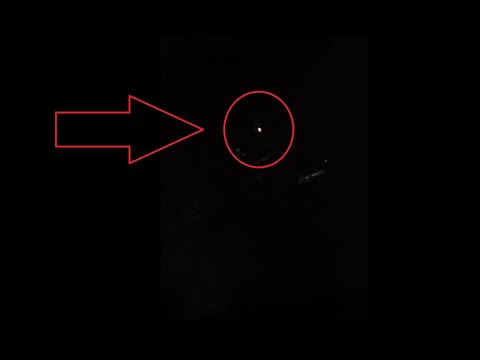 შუაღამისას ჩემი გადაღებული კადრები! უცხოპლანეტელები? ვერ გავიგე რა არის !