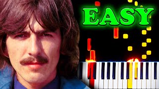 The Beatles - Here Comes the Sun - Easy Piano Tutorial