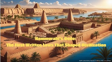 Hammurabi’s Code: The First Written Laws That Shaped Civilization