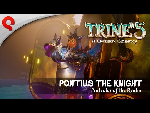 Trine 5: A Clockwork Conspiracy | Hero Spotlight | Pontius the Knight