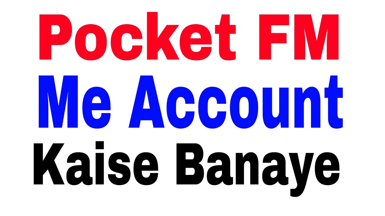 Pocket FM Me Account kaise Banaye| How to Creat Account in Pocket FM