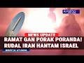 Serangan Rudal Iran Hantam Ramat Gan Israel Apartemen Hancur Stasiun Rusak Parah!