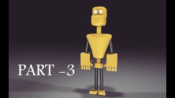 Robot Modeling in c4d  Part 3