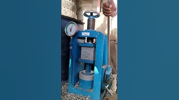 M30 grade concrete cube compression test