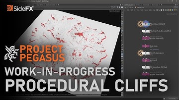 Houdini - Project Pegasus - Procedural Cliffs