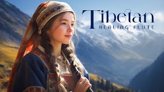 Тибетская флейта • Ультра расслабляющая музыка, чтобы успокоить ваш разум и перестать думать, устран