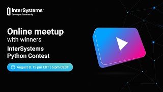 Online Meetup with the Winners of the Python Contest