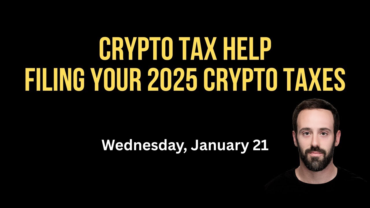 Filing your 2025 Crypto Taxes — Helpful Tips & Resources - YouTube
