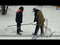 На севере Волгограда специалисты восстанавливают теплоснабжение
