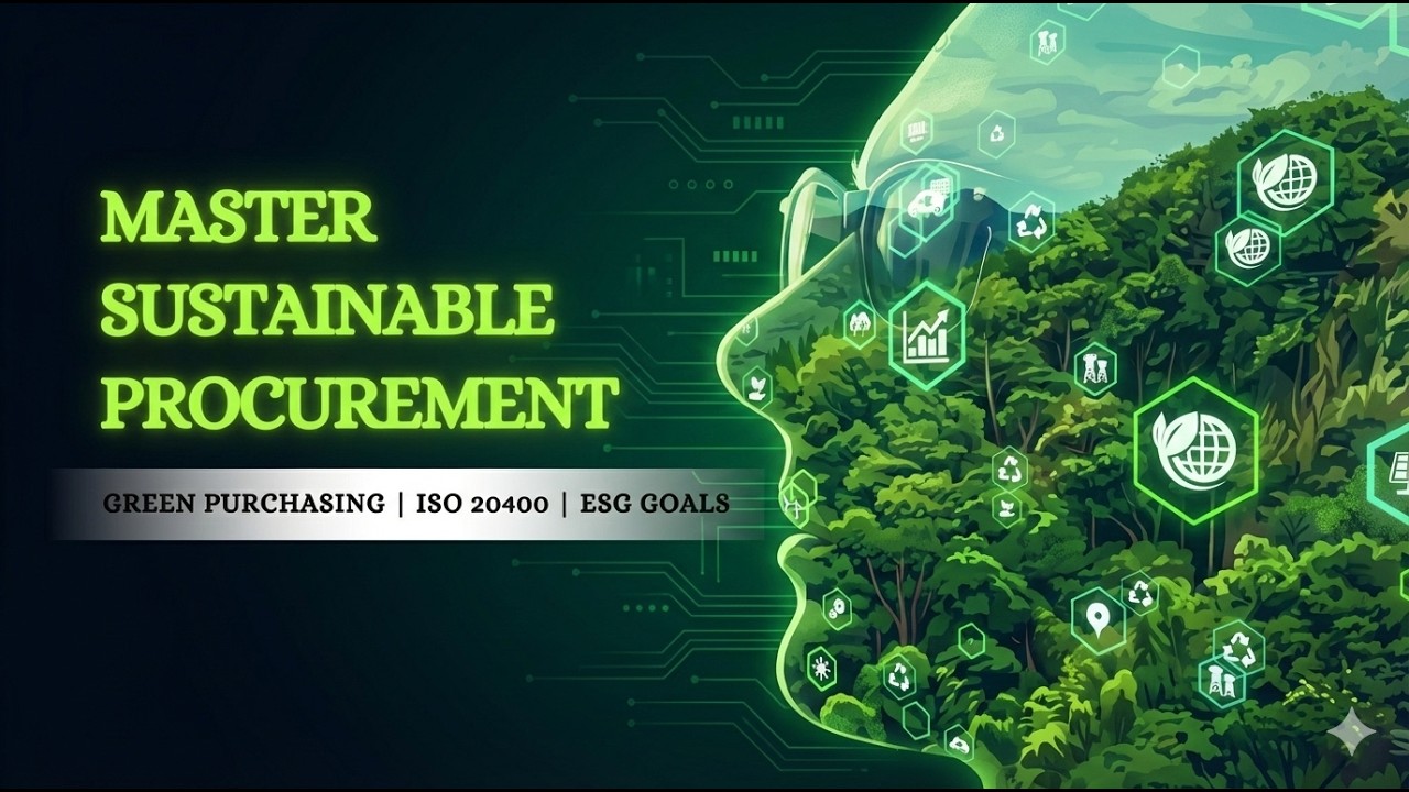 Master Sustainable Procurement | ISO 20400, ESG & Green Supply Chain Explained