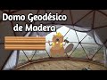 Domo geodésico de madera en Puebla, México (desarrollo)- DOMOS GEODESICOS COSMOTEC