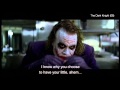The Dark Knight (clip5) -"If you're good at something, never do it for free"