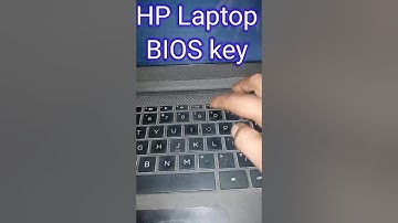 HP Laptop BIOS key #shorts