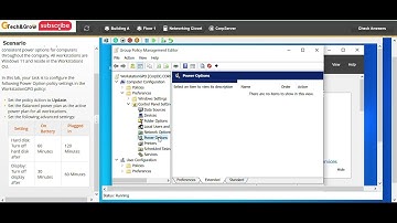 8 9 4 Configure Power Options in a GPO: TestOut