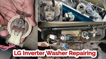 LG FULLY AUTOMATIC WASHING MACHINE REPAIR || Pressure switch || Inlet valve || PCB Repair, Lg Washer