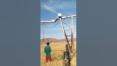 Irrigation wheat pivot rubberboot lose