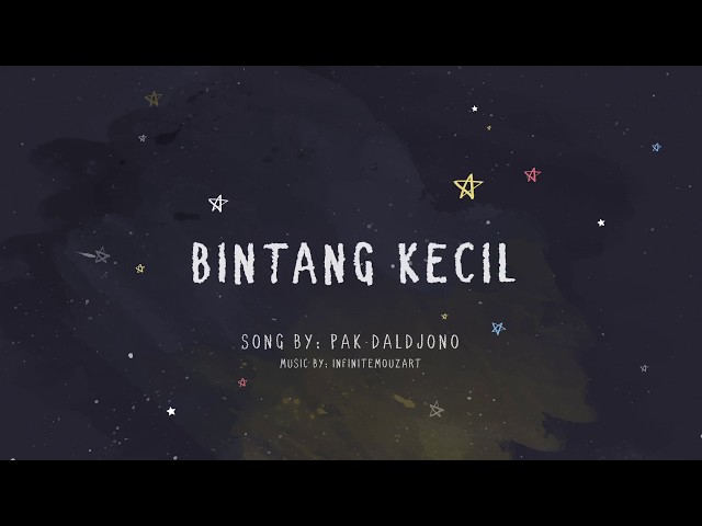 Bintang Kecil -  Video Lirik - Instrumental Pengantar Tidur | Lagu Anak Indonesia class=