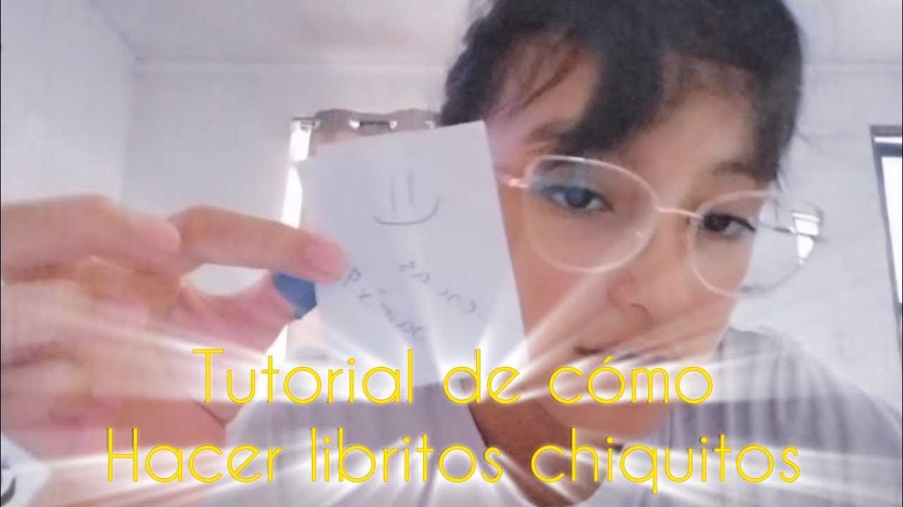 Libritos Rit Tutorial de cómo hacer libritos chiquitos - YouTube