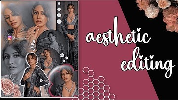 Picsart Aesthetic Editing Tutorial For Fanpages || Hiti’s creation || 🍂💜