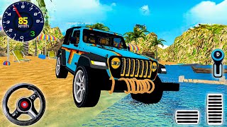 SUV Car Offroading Simulator Game - SUV 4x4 Luxury Prado Stunts 2021 - Android GamePlay screenshot 3