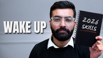 Only 5 Skills To Master in 2026 (Before It