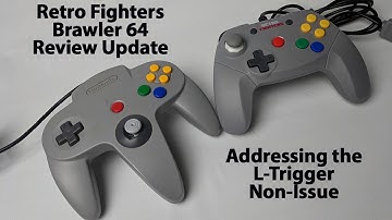 Retro Fighters Brawler 64 L Trigger Controversy   Why It is a Non Issue