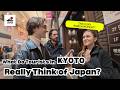 Is Kyoto Worth the Hype? Honest Tourist Reviews & Food Tour! 🇯🇵(Japan Street interview)