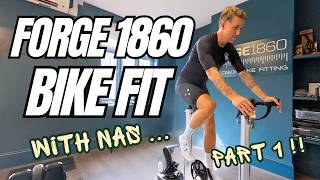 WOW THIS BLEW MY MIND 🤯 !!  BIKE FIT WITH NAS OF FORGE 1860 #cyclingvlog #cycling #episode148