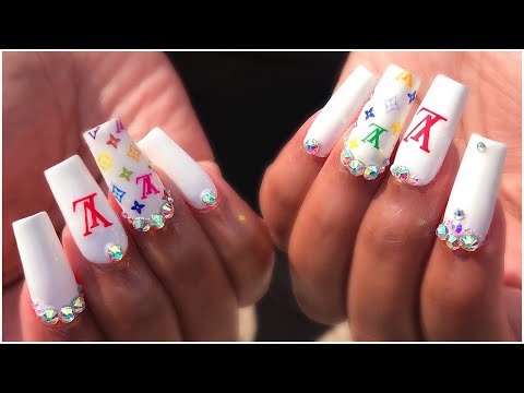 Louis Vuitton Nails, APRES DUPE Method