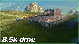 JgPz E 100 • 3 frags • 8.5k dmg • WoT Blitz