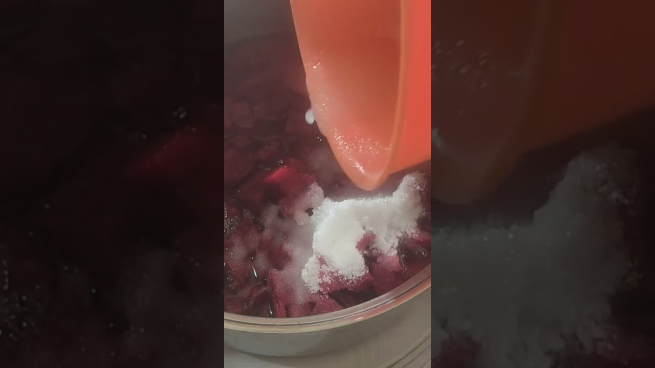 Kırmızı Pancar Reçeli Tarifi