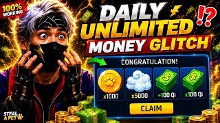 DAILY UNLIMITED MONEY GLITCH 🤯 STEAL A PET GLITCH SOON 😱 FREE FIRE CRAFT GLITCH 🤯 DOUBLE PET GLITCH😱