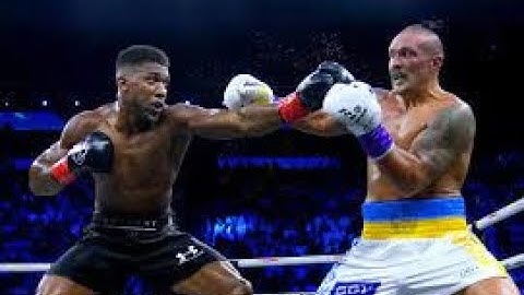 Oleksandr Usyk vs Anthony Joshua 2 August 20, 2022 1080p 60FPS HD DAZN