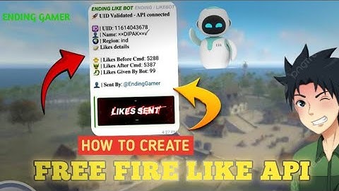 HOW TO MAKE FF LIKE API  || EASY WAY TO MAKE LIKE API 🔥 || FF LIKE API TUTORIAL #freefire #ffbot 