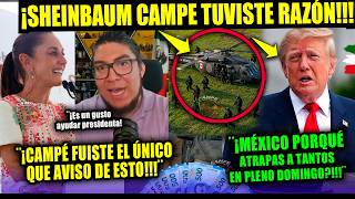 SHEINBAUM ¡Campechaneando TUVISTE LA RAZÓN! Presidenta de México TRUMP ¡IRAN CHINA RUSIA NOTICIA!