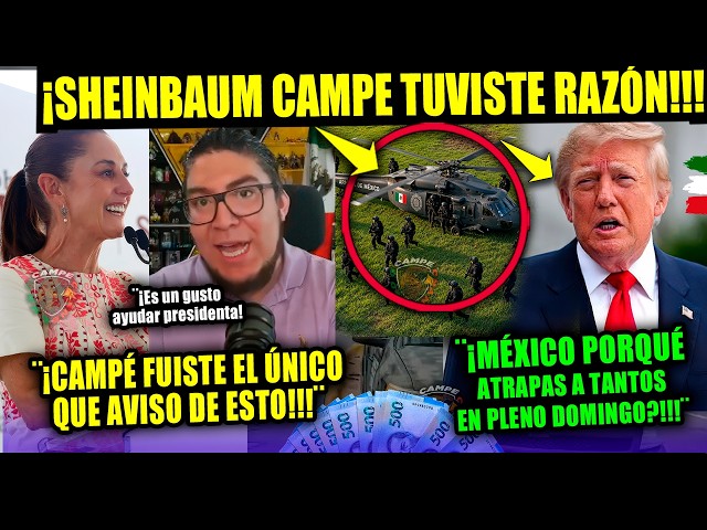 SHEINBAUM ¡Campechaneando TUVISTE LA RAZÓN! Presidenta de México TRUMP ¡IRAN CHINA RUSIA NOTICIA!