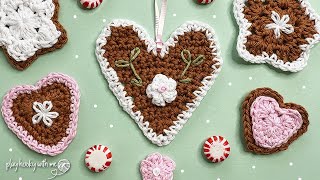 EASY Gingerbread Ornament &  Gift Holders