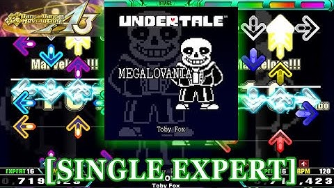 【DDR A3】 MEGALOVANIA [SINGLE EXPERT] 譜面確認＋クラップ