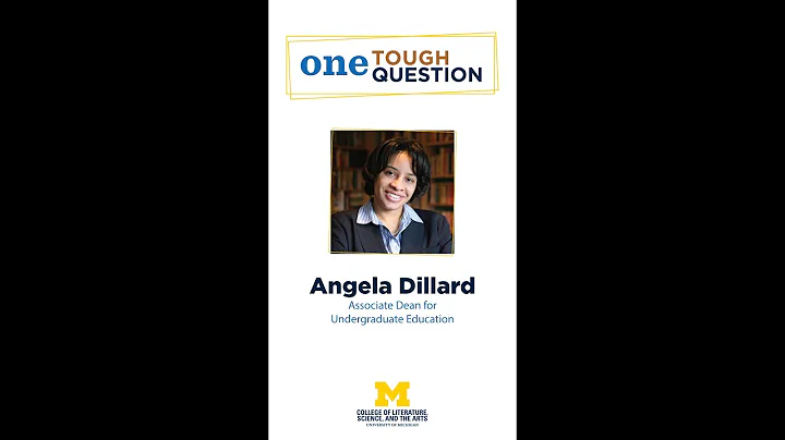 One Tough Question - Angela Dillard