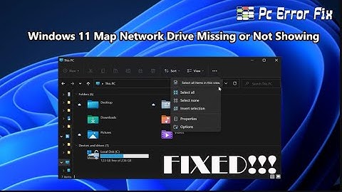 100% FIXED: Windows 11 Map Network Drive Missing | Not Showing | Working Tutorial | PC Error Fix