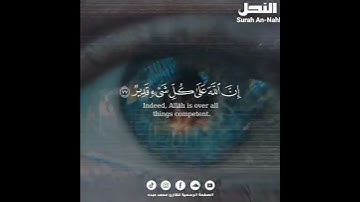 وَاللَّهُ أَخْرَجَكُم مِّن بُطُونِ أُمَّهَاتِكُمْ لَا تَعْلَمُونَ شَيْئًا❤️| سورة النحل قريبا 2023❤️