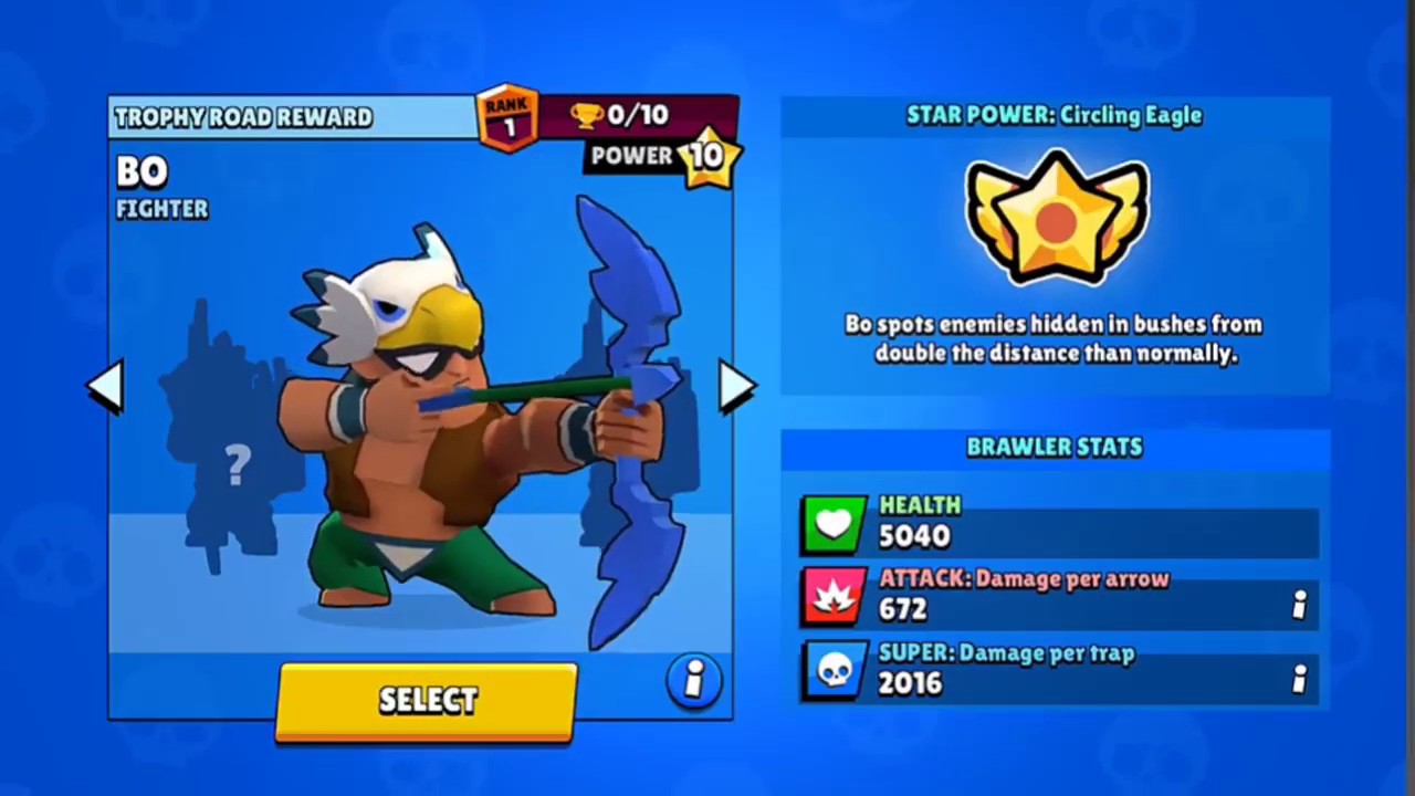 BRAWL STARS - BO - Brian Stivale VOICE ACTOR - YouTube