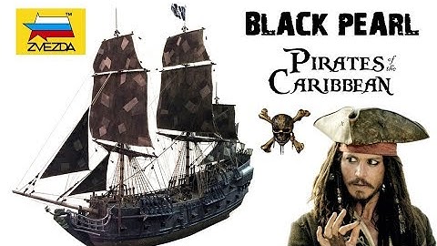 "BLACK PEARL" Ship Model Kit by ZVEZDA scale 1/72 + Modifications