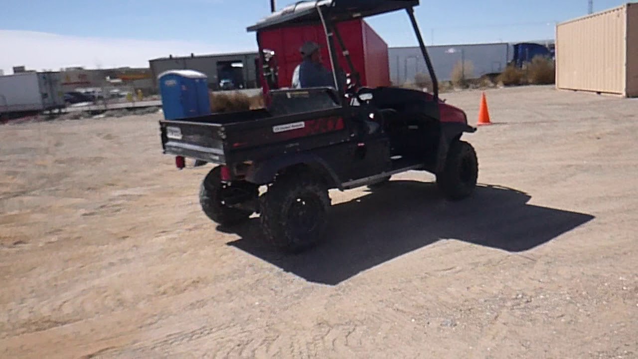 2010 Club Car XRT 1550 G 4x4 UTV YouTube