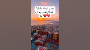 تلاوة هادئة تريح الأعصاب #قران_كريم #تلاوة_خاشعة #تلاوة_مؤثرة