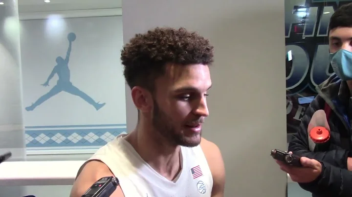 UNC Basketball Pete Nance Gardner-Webb Postgame In...