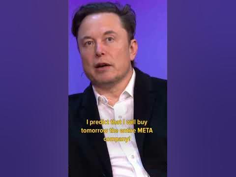 elon Musk buy facebook - YouTube