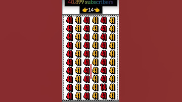 Find 👉 14 🤔 odd number puzzle || math reasoning puzzle || IQ level 🧠 #mathematicspuzzles #mathspuzz.